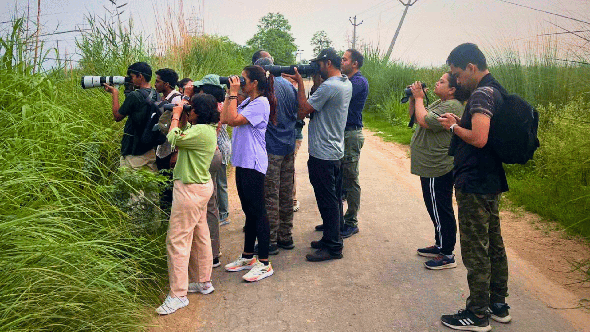 Birdwatching in Chandu Budhera