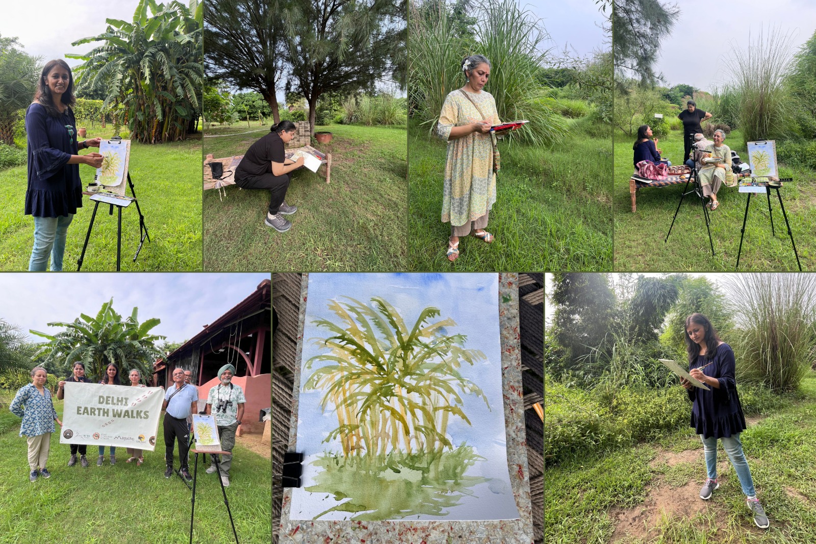 Monsoon Sketching Session