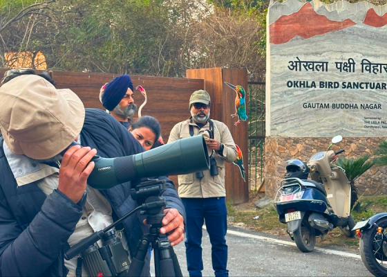 Delhi Earth At Okhla Bird Sanctuary