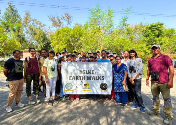 Delhi Earth At Okhla Bird Sanctuary