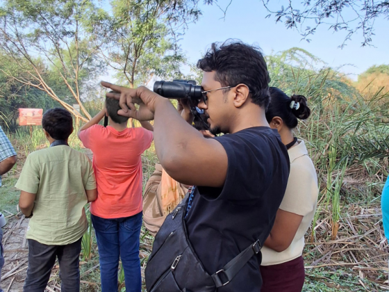 Migratory birds Delhi wetlands