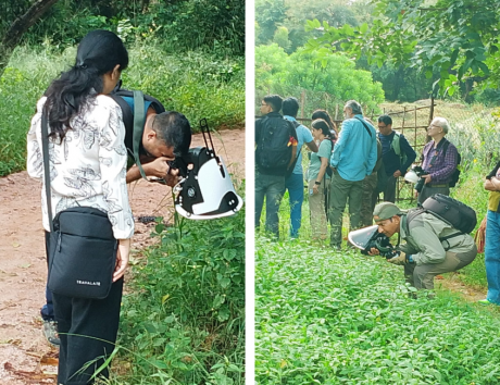 Earth walks In Aravali Biodiversity Park