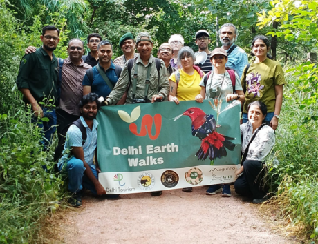 Earth walks In Aravali Biodiversity Park